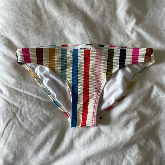 Boden rainbow stripe two piece bikini - Picture 8 of 11